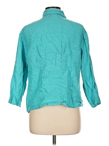 Heaven 3/4 Sleeve Button-Down Shirt (view 2)