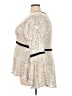 Venus Silver Long Sleeve Blouse Size 3X - photo 5