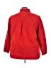 Relativity 100% Polyester Red Long Sleeve Button-Down Shirt Size 3X - photo 2