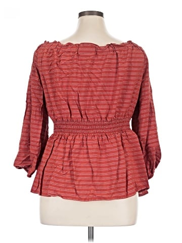 Lane Bryant 3/4 Sleeve Blouse (view 2)