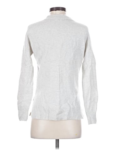 Madewell Bartlett V-Neck Pullover Sweater in Coziest Yarn (view 2)