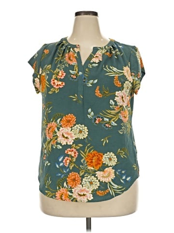 Fun2Fun Short Sleeve Blouse (view 1)