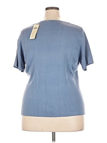 Hillard & Hanson Short Sleeve Blouse (view 2)