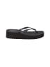 American Eagle Outfitters Black Flip Flops Size 7 - photo 1