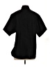 Massimo Dutti Solid Black Short Sleeve Blouse Size 2 - photo 2