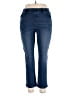 Betabrand Solid Blue Jeans Size XL Petite - photo 1