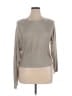 Guess Silver Long Sleeve Top Size XL - photo 1