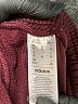 Adidas 100% Polyester Color Block Burgundy Track Pants Size XL - photo 4