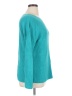 Talbots Outlet 100% Cotton Teal Pullover Sweater Size XL - photo 4