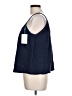 Posh Peanut Blue Sleeveless Blouse Size L - photo 5