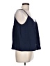 Posh Peanut Blue Sleeveless Blouse Size L - photo 4