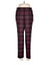 J.Crew 100% Wool Plaid Red Wool Pants Size 2 - photo 1