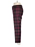 J.Crew 100% Wool Plaid Red Wool Pants Size 2 - photo 5