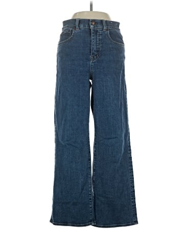 Madewell The Petite Wide-Leg Jean in Super Stretch Denim (view 1)
