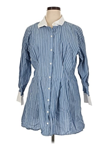 Abercrombie & Fitch 3/4 Sleeve Button-Down Shirt (view 1)