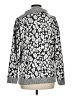Tribal Animal Print Silver Pullover Sweater Size M - photo 2