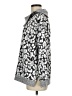 Tribal Animal Print Silver Pullover Sweater Size M - photo 5