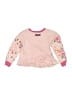 Matilda Jane 100% Cotton Floral Pink Pullover Sweater Size 2 - photo 2