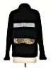 Sandy Liang Animal Print Black Coat Size XS - photo 2