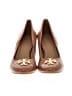 Tory Burch 100% Leather Brown Heels Size 10 - photo 2