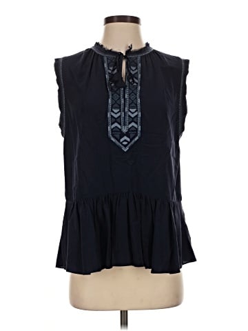 Rebecca Taylor Sleeveless Silk Top (view 1)