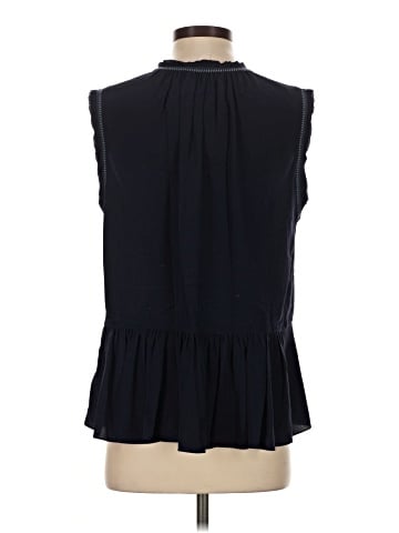 Rebecca Taylor Sleeveless Silk Top (view 2)