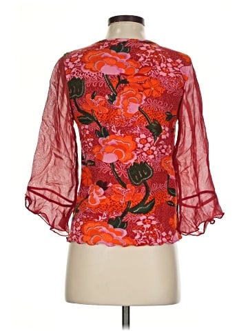 Jane Ashley 3/4 Sleeve Blouse (view 2)