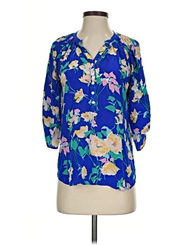 Yumi Kim 3/4 Sleeve Silk Top (view 1)