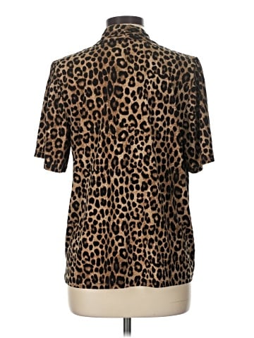 MICHAEL Michael Kors Short Sleeve Blouse (view 2)
