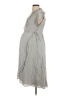 NOM Gray Casual Dress Size S - photo 5