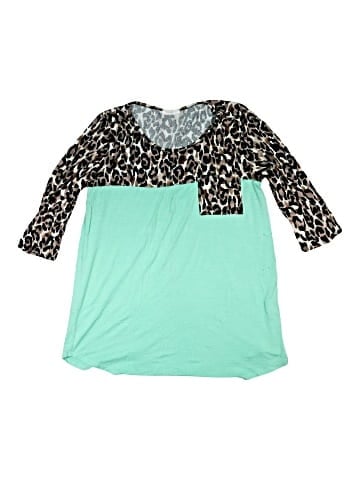 Reborn J 3/4 Sleeve Top (view 2)