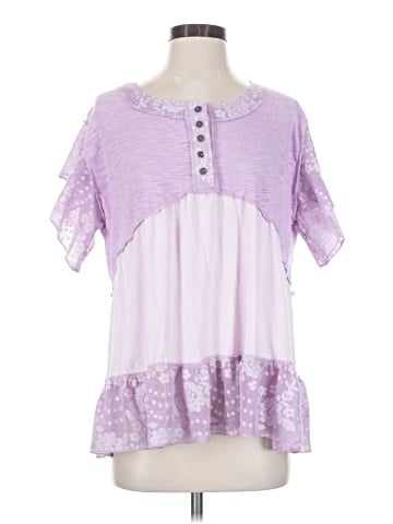 Pol Short Sleeve Blouse (view 1)