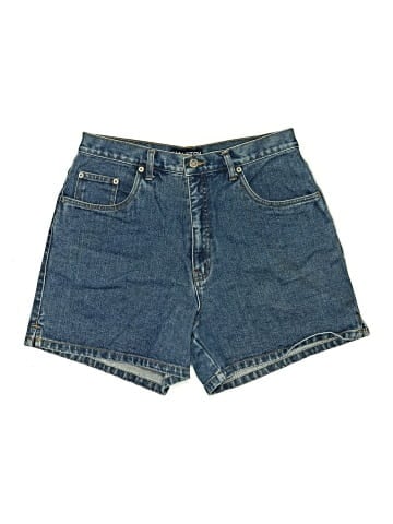 Halston Denim Shorts (view 1)