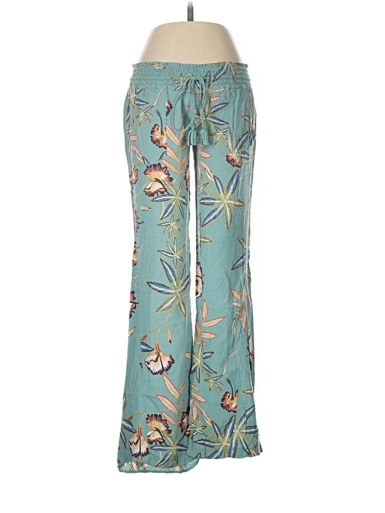 Pre-owned Roxy Casual Pants In Teal