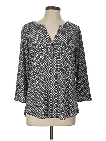 Dana Buchman 3/4 Sleeve Blouse (view 1)