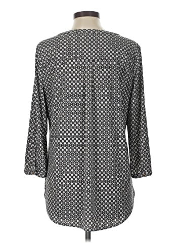 Dana Buchman 3/4 Sleeve Blouse (view 2)