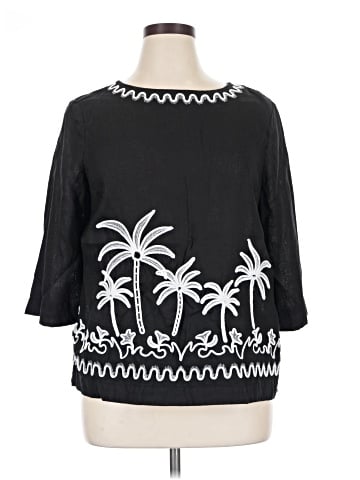 Charter Club 3/4 Sleeve Blouse (view 1)
