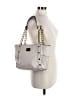 MICHAEL Michael Kors 100% Leather Solid White Gray Shoulder Bag One size - photo 2