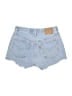 Levi's 100% Cotton Blue Denim Shorts Size 27 waist - photo 2