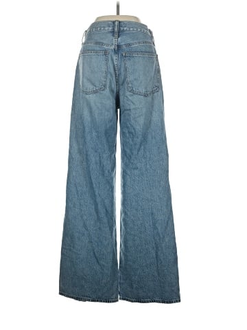 Madewell The Ultimate Wide-Leg Jean in Airy Denim (view 2)