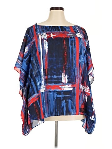 Jones New York Short Sleeve Blouse (view 1)