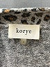 Korye Silver Long Sleeve Blouse Size M - photo 7