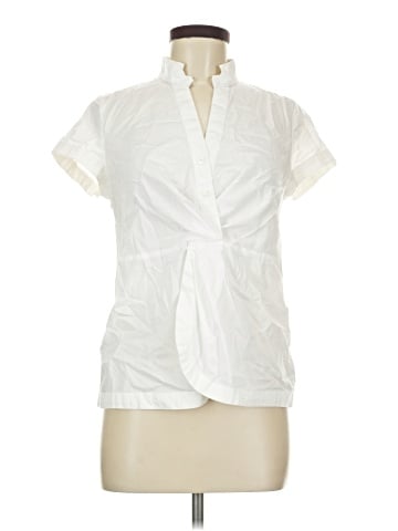 Ann Taylor Factory Short Sleeve Blouse (view 1)