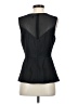 CAbi 100% Polyester Black Sleeveless Blouse Size 2 - photo 2