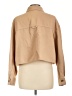 Divided by H&M Solid Tan Jacket Size L - photo 2