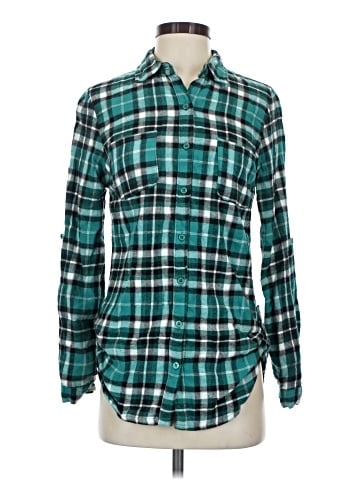 Derek Heart Long Sleeve Button-Down Shirt (view 1)