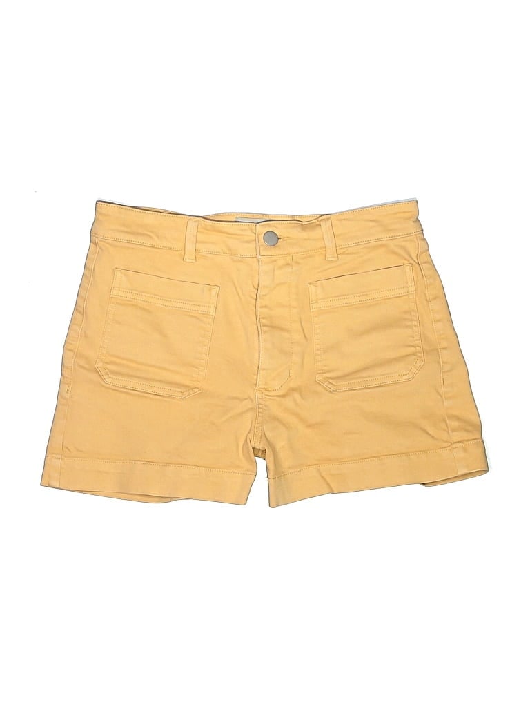 Pre-owned Everlane Khaki Shorts In Yellow