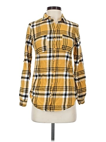 Derek Heart Long Sleeve Blouse (view 1)