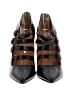 J.Crew 100% Leather Black Heels Size 9 1/2 - photo 2