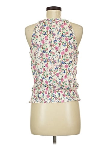 Rose + Olive Sleeveless Blouse (view 2)